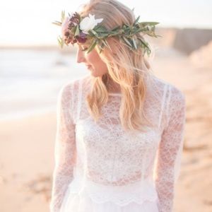*NEW* Bridal Lace Long Sleeve Top